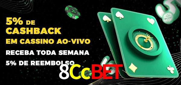Promoções do cassino ao Vivo 8Ccbet
